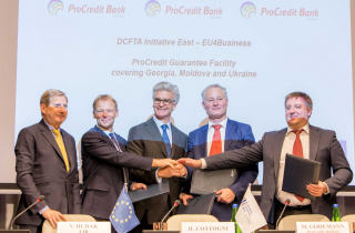 Grupul BEI semnează primele acorduri de garantare în Georgia, Republica Moldova și Ucraina în cadrul inițiativei EU4Business