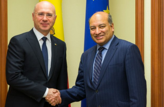 EBRD chief holds talks with Moldovan Prime Minister
