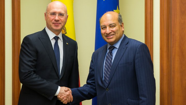 Discuții între președintele BERD și prim-ministrul Republicii Moldova