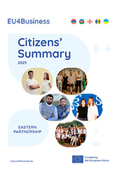 Citizens' Summary 2023: Parteneriatul Estic 
