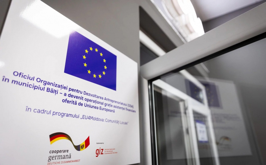 Cu sprijinul UE la Bălți a fost lansat Centrul de Informare și Consultanță în Afaceri ODA