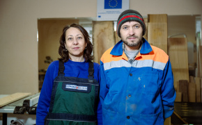 Un atelier de tâmplărie care a reunit o familie acasă