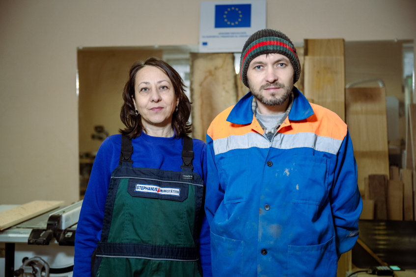 Un atelier de tâmplărie care a reunit o familie acasă