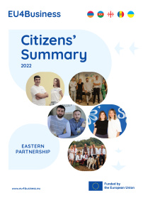 Citizens' Summary 2022: Parteneriatul Estic 
